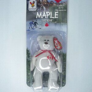SEALED Beanie Baby Maple The Bear McDonalds 1993 RARE ERRORS READ!